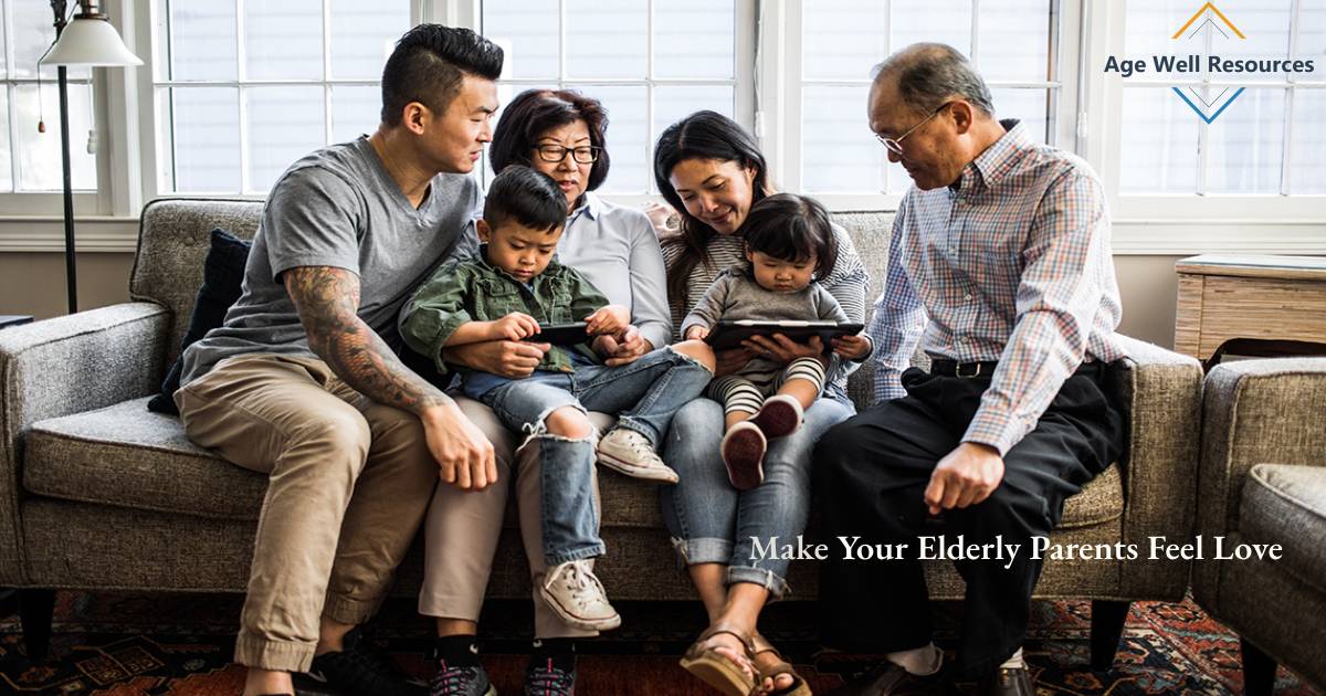 3 Ways to Make Your Elderly Parent Feel Love